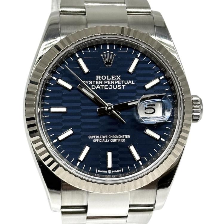 Rolex Datejust Blue