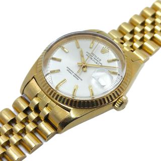 Rolex DateJust 36 18k Gold Cream Dial