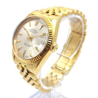 Rolex DateJust 36 18k Gold Cream Dial