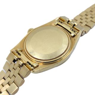 Rolex DateJust 36 18k Gold Cream Dial