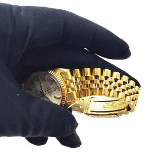 Rolex DateJust 36 18k Gold Cream Dial