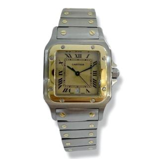 Cartier Santos Galbée Or 18 carats