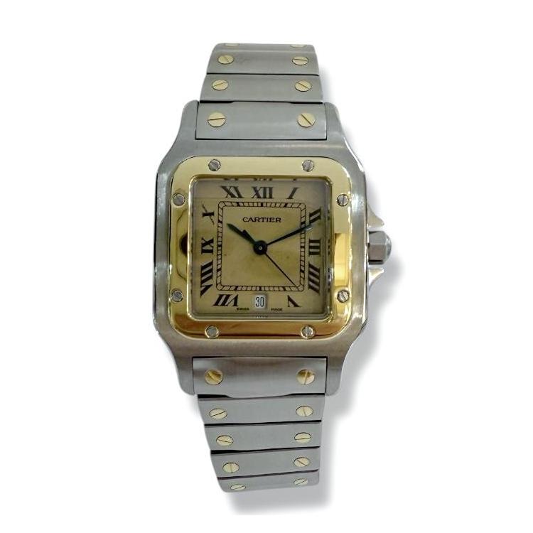 Cartier Santos Galbée Or 18 carats