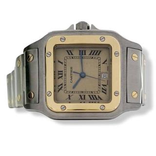 Cartier Santos Galbée Or 18 carats