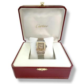 Cartier Santos Galbée Or 18 carats