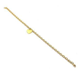 Collier Tiffany & Co et Charm cœur Or Jaune 18k