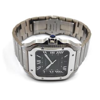 Cartier Santos Large Model Green Dial