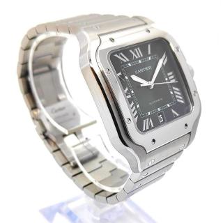 Cartier Santos Large Model Green Dial
