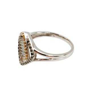 Bague Or 14 Ct & Diamants