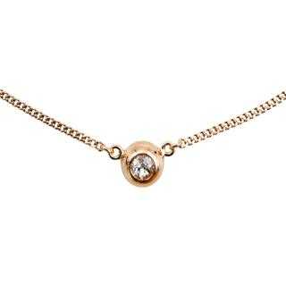 Collier Or 18 Ct & Diamant