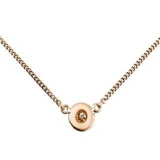 Collier Or 18 Ct & Diamant