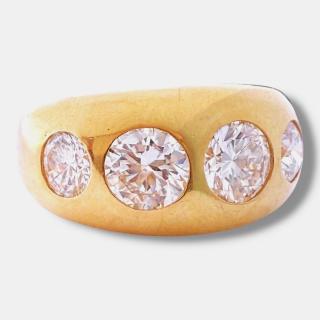 Bague Or 18Ct & Diamants
