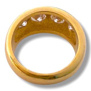 Bague Or 18Ct & Diamants