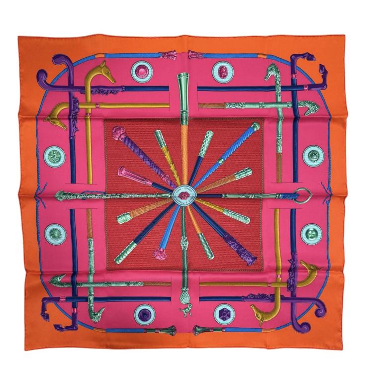 Carré de soie Hermès