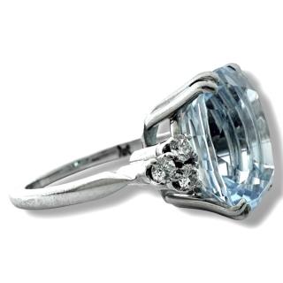 Bague Topaze & Diamants