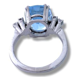 Bague Topaze & Diamants