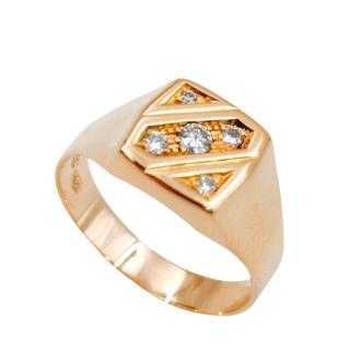 Bague Or 18 Ct & Diamants