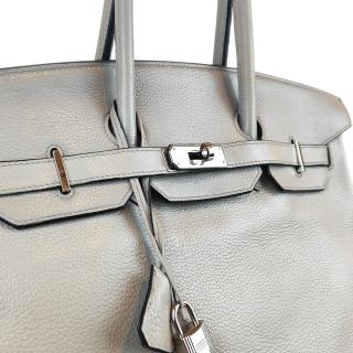 Hermès Birkin 35 Taurillon Clémence Étoupe