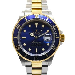 Rolex Submariner 40 Custom Two Tone Blue Dial & Bezel