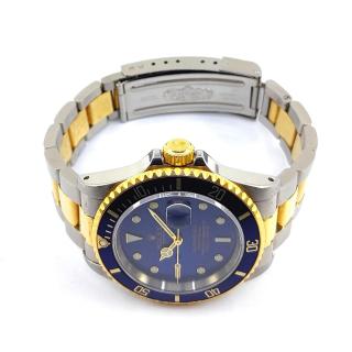 Rolex Submariner 40 Custom Two Tone Blue Dial & Bezel