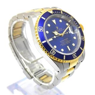 Rolex Submariner 40 Custom Two Tone Blue Dial & Bezel