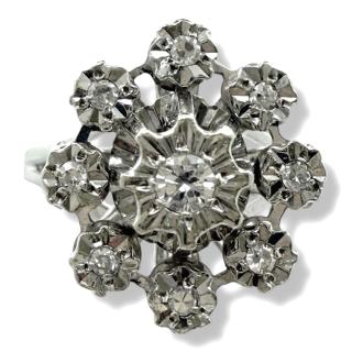Bague Or 18Ct & Diamants