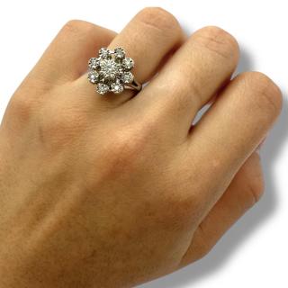 Bague Or 18Ct & Diamants