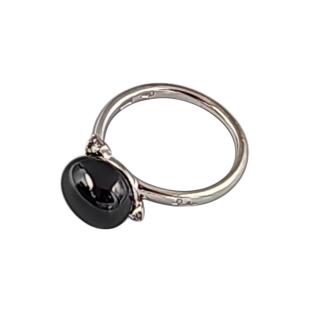 Pomellato Bague Capri Céramique Noire et Diamants