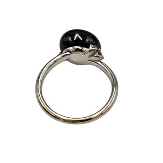Pomellato Bague Capri Céramique Noire et Diamants