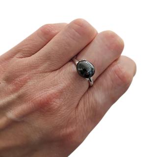 Pomellato Bague Capri Céramique Noire et Diamants
