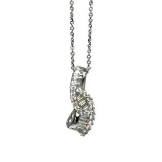 Collier Or Blanc 18CTS