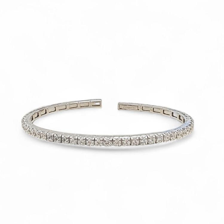 Bracelet Or blanc et Diamants