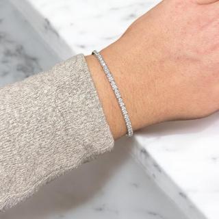 Bracelet Or blanc et Diamants