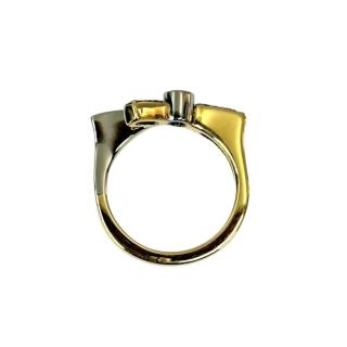 Bague 2 Or 18CT + Pierres
