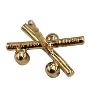 Boucles d'Oreilles Henrich & Denzel Or jaune 18 Ct et Diamants