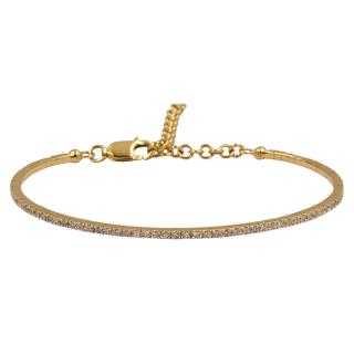 Bracelet Or 14 Ct & Diamants