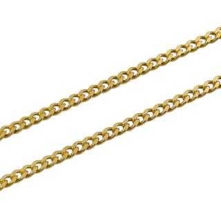 Collier Or Jaune 18 Ct & Diamants
