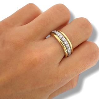 Bague Or 18Ct & Diamants
