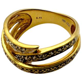 Bague Or 18Ct & Diamants