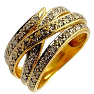 Bague Or 18Ct & Diamants