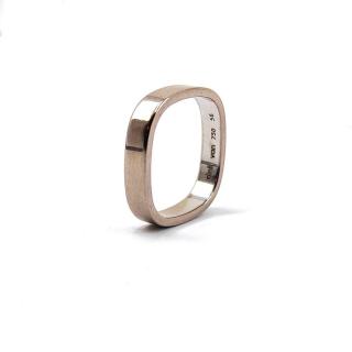Alliance Dinh Van Carrée 4mm Or Blanc 18k