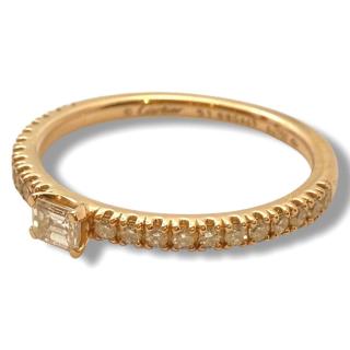 Bague Cartier Étincelle Or Rose 18 Ct