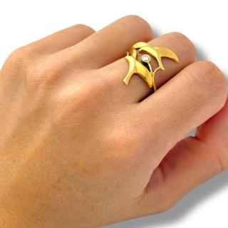 Bague Or 18Ct & Diamant