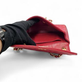 Sac Chanel Rouge Mini Fermoir Timeless