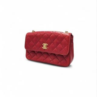 Sac Chanel Rouge Mini Fermoir Timeless