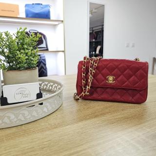 Sac Chanel Rouge Mini Fermoir Timeless