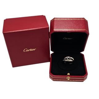 Bague Cartier Trinity Or Blanc et Céramique