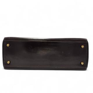 Sac Hermes Kelly 32 Boite de retour Marron