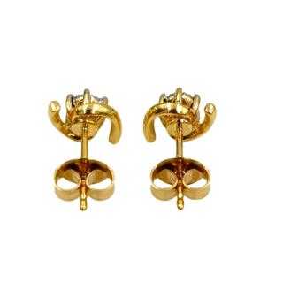 Boucles d'Oreilles Or 18 Ct & Diamants