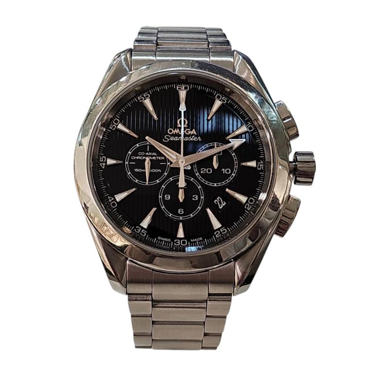 Omega Seamaster Aqua Terra Chronographe Co-Axial Black Teak Édition